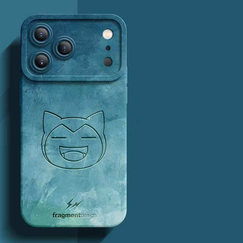 スマホケース  水彩スタイルで描かれたポケモンの世界が詰まった、柔らかいシリコンスマホケース  耐衝撃・防振性能に優れ、高級感あふれるスマホケースで、iPhone12~17 に対応