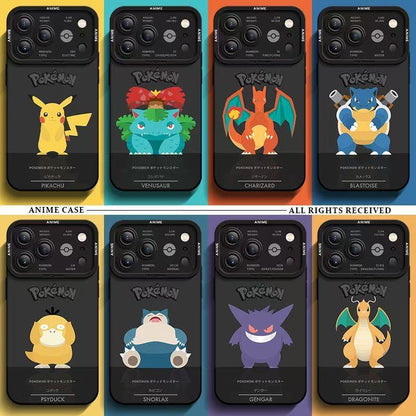 スマホケース  ポケモンの魅力的な瞳を特写した、シリコンスマホケース  耐衝撃・防振性能に優れ、高級感あふれるスマホケースで、iPhone12~17 に対応