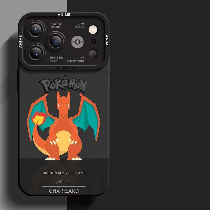 スマホケース  ポケモンの魅力的な瞳を特写した、シリコンスマホケース  耐衝撃・防振性能に優れ、高級感あふれるスマホケースで、iPhone12~17 に対応