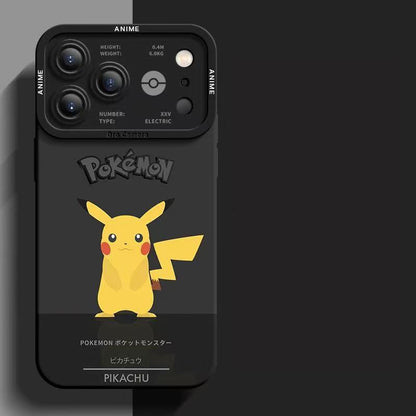 スマホケース  ポケモンの魅力的な瞳を特写した、シリコンスマホケース  耐衝撃・防振性能に優れ、高級感あふれるスマホケースで、iPhone12~17 に対応