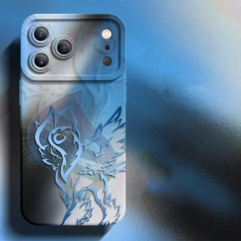 スマホケース  光と影が交錯する幻想的な、ポケモンシリコンスマホケース  耐衝撃・防振性能に優れ、高級感あふれるスマホケースで、iPhone12~17 に対応