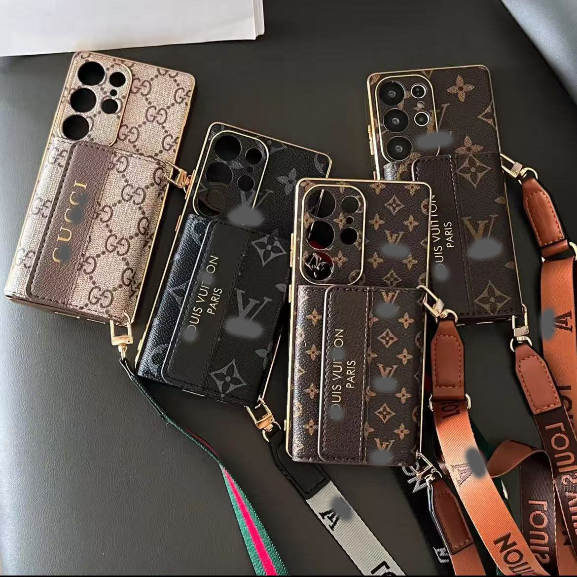 スマホケース  高級感ストラップ付き＋カードポケット付きスマホケース ダブルVL  Galaxy 専用 耐衝撃・防振性能に優れ、高級感あふれるスマホケースで、 Galaxy に対応