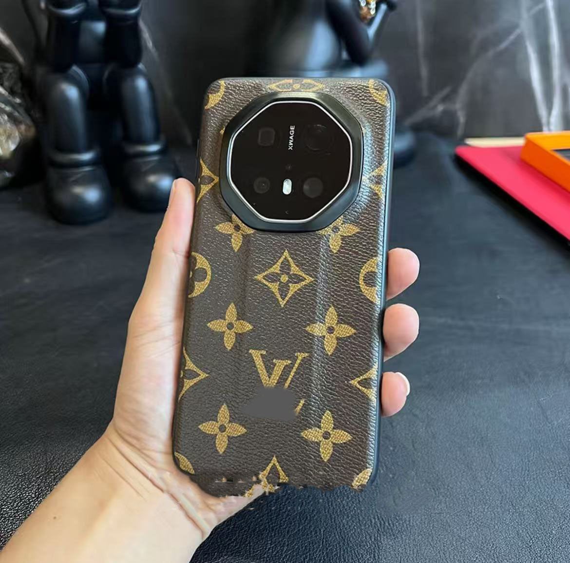 スマホケース  高級感レザー製スマホケース ダブルV  Google Pixel 専用 耐衝撃・防振性能に優れ、高級感あふれるスマホケースで、 Google Pixel に対応