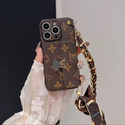 スマホケース 高級感レザー製カードポケット付き＋ストラップ付きスマホケース  ダブルV  Galaxy 専用 耐衝撃・防振性能に優れ、高級感あふれるスマホケースで、 Galaxy に対応