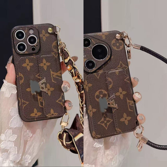 スマホケース 高級感レザー製カードポケット付き＋ストラップ付きスマホケース  ダブルV  Galaxy 専用 耐衝撃・防振性能に優れ、高級感あふれるスマホケースで、 Galaxy に対応