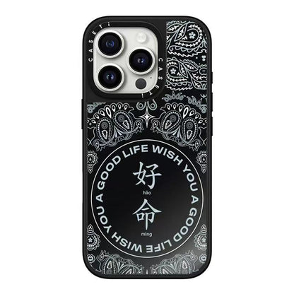 スマホケース  ケースTIFY  幸運を呼び込む『グッドラック柄』スマホケースが登場！  耐衝撃・防振性能に優れ、高級感あふれるスマホケースで、iPhone12~17 に対応