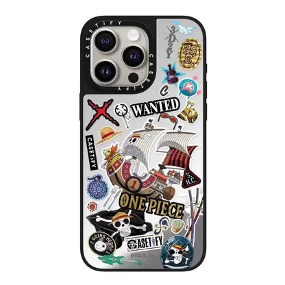 スマホケース  ケースTIFY  ONE PIECE 25 周年記念スマホケース  耐衝撃・防振性能に優れ、高級感あふれるスマホケースで、iPhone12~16 に対応