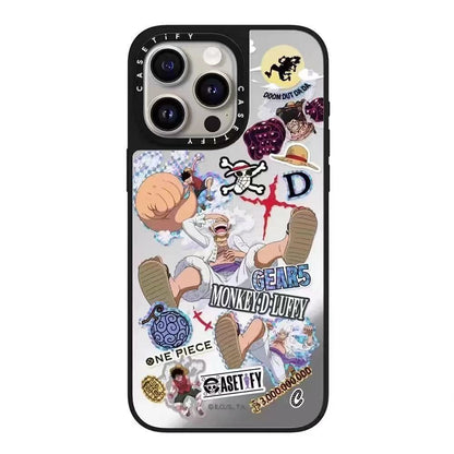 スマホケース  ケースTIFY  ONE PIECE 25 周年記念スマホケース  耐衝撃・防振性能に優れ、高級感あふれるスマホケースで、iPhone12~16 に対応