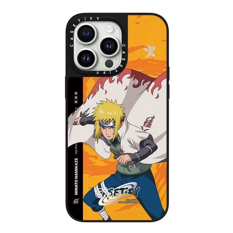 スマホケース ケースTIFY  NARUTO - ナルト - 柄スマホケース  耐衝撃・防振性能に優れ、高級感あふれるスマホケースで、iPhone12~16 に対応