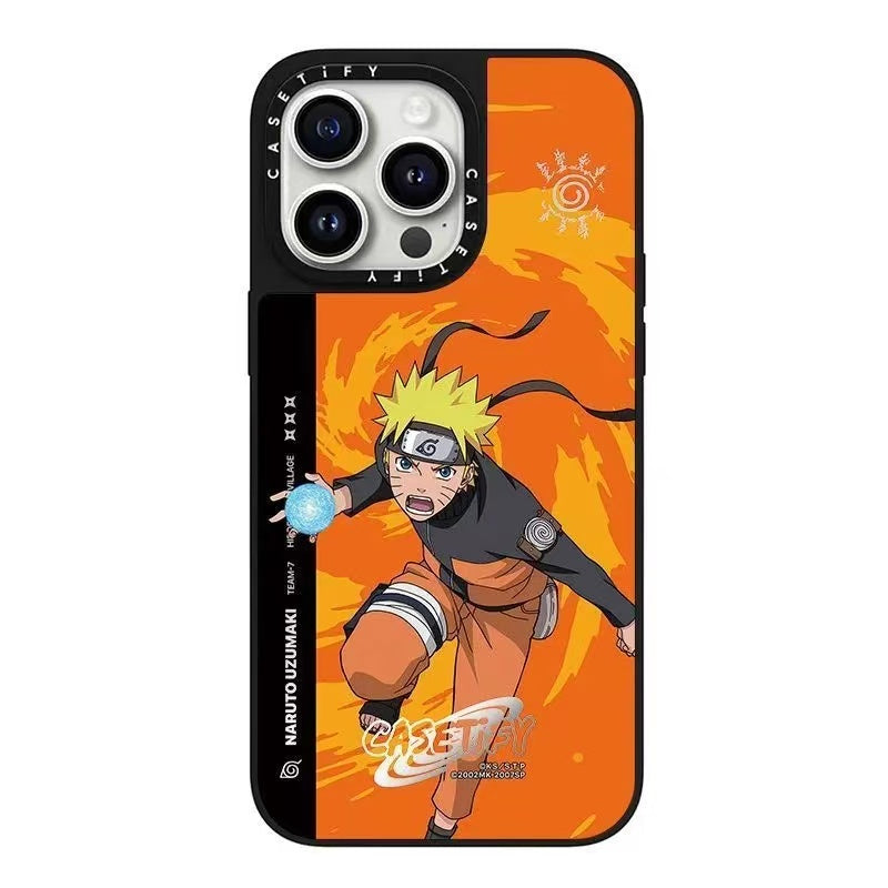 スマホケース ケースTIFY  NARUTO - ナルト - 柄スマホケース  耐衝撃・防振性能に優れ、高級感あふれるスマホケースで、iPhone12~16 に対応