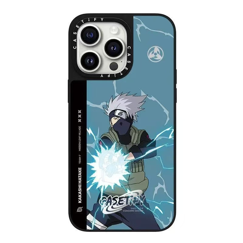 スマホケース ケースTIFY  NARUTO - ナルト - 柄スマホケース  耐衝撃・防振性能に優れ、高級感あふれるスマホケースで、iPhone12~16 に対応