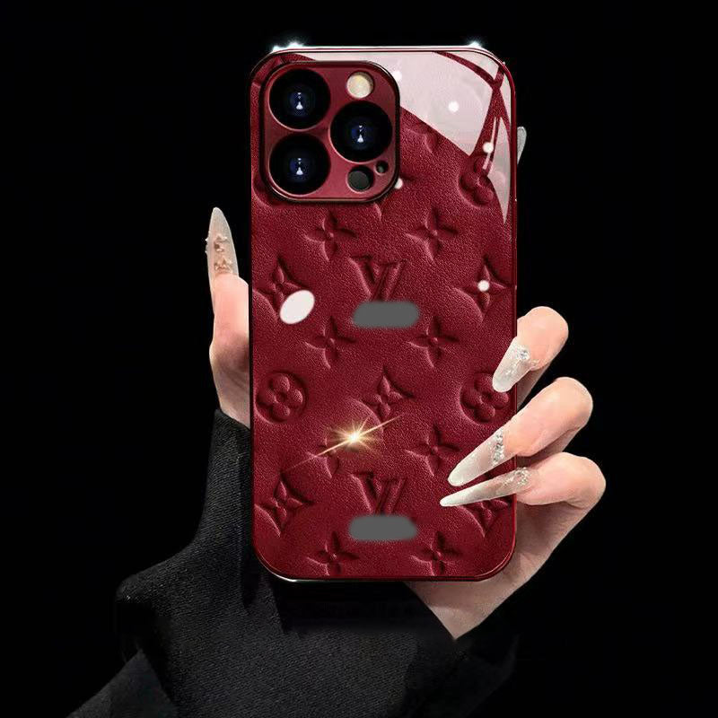 スマホケース  高級感ブレスレットを付き  ダブルV  耐衝撃・防振性能に優れ、高級感あふれるスマホケースで、iPhone11~17 に対応