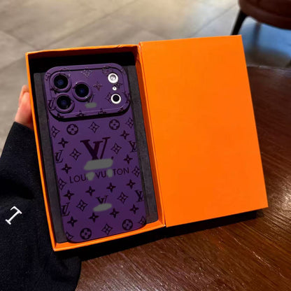 スマホケース  ダブルV 15色   耐衝撃・防振性能に優れ、高級感あふれるスマホケースで、iPhone11~17 に対応