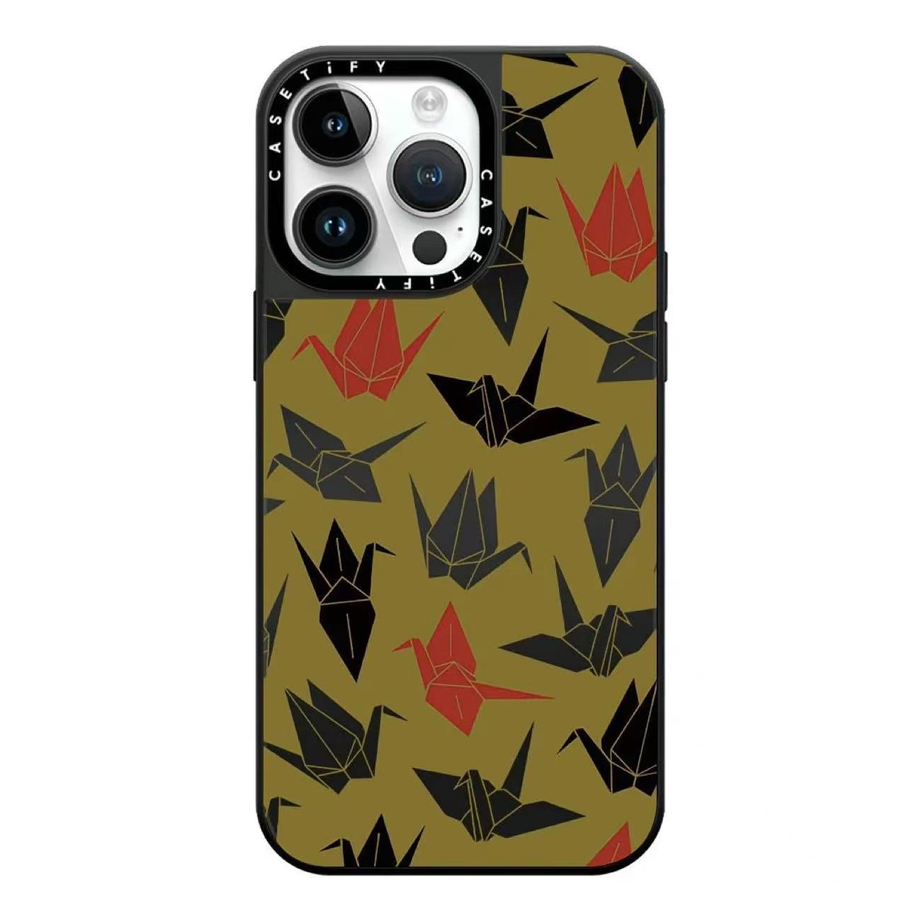 スマホケース  だるま＆招き猫柄スマホケース！ 縁起物のコンビで幸運を招き  耐衝撃・防振性能に優れ、高級感あふれるスマホケースで、iPhone12~16 に対応