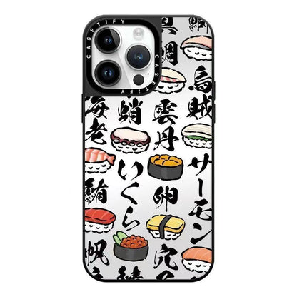 スマホケース  だるま＆招き猫柄スマホケース！ 縁起物のコンビで幸運を招き  耐衝撃・防振性能に優れ、高級感あふれるスマホケースで、iPhone12~16 に対応