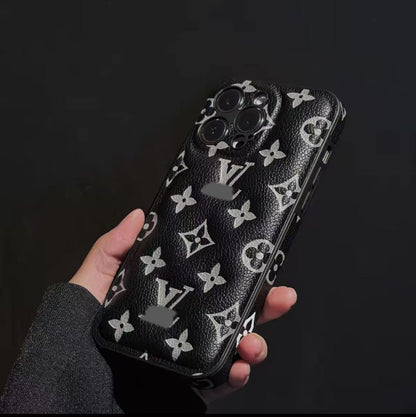 スマホケース  ダブルVL   耐衝撃・防振性能に優れ、高級感あふれるスマホケースで、iPhone に対応