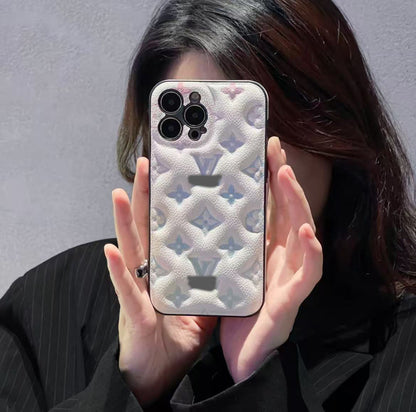 スマホケース  ダブルVL   耐衝撃・防振性能に優れ、高級感あふれるスマホケースで、iPhone に対応