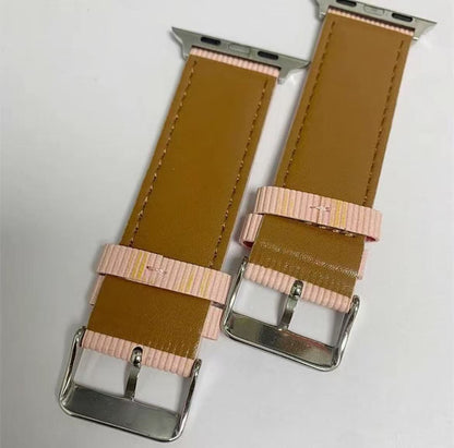 アップルウォッチストラップ  Apple Watch  ダブルV バンド　レザー リザード柄  iWatch ストラップ 38mm～49mm 対応