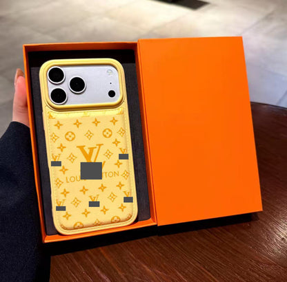 スマホケース  高級感大きな窓付きスマホケース   ダブルV  耐衝撃・防振性能に優れ、高級感あふれるスマホケースで、iPhone12~17 に対応