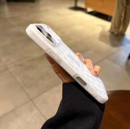 スマホケース  高級感ドーパミンジェリーケース   ダブルV  耐衝撃・防振性能に優れ、高級感あふれるスマホケースで、iPhone12~17 に対応