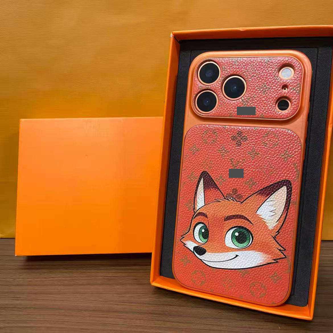 スマホケース  高級感ニックキャラクタースマホケース   ダブルV  耐衝撃・防振性能に優れ、高級感あふれるスマホケースで、iPhone12~17 に対応