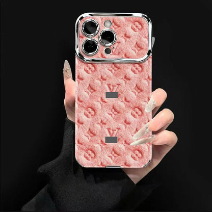 スマホケース  高級感ブレスレットを付き  ダブルV  耐衝撃・防振性能に優れ、高級感あふれるスマホケースで、iPhone11~17 に対応