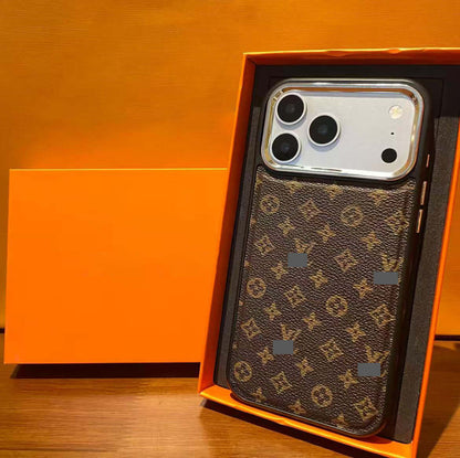 スマホケース  高級感大きな窓付きスマホケース  ダブルV  耐衝撃・防振性能に優れ、高級感あふれるスマホケースで、iPhone12~17 に対応