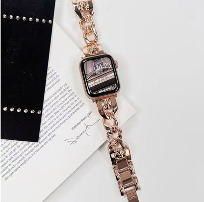 アップルウォッチストラップ  Apple Watch  メタルチェーンバンド iWatch ストラップ 38mm～49mm 対応