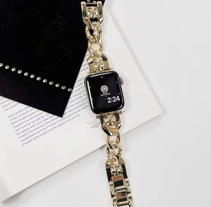 アップルウォッチストラップ  Apple Watch  メタルチェーンバンド iWatch ストラップ 38mm～49mm 対応