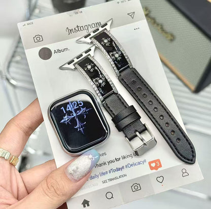 アップルウォッチストラップ  Apple Watch  クロスエナメルバンド  iWatch ストラップ 38mm～49mm 対応