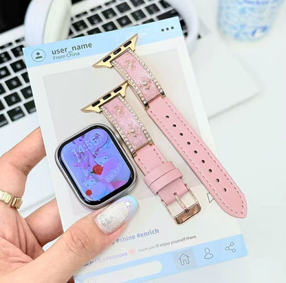 アップルウォッチストラップ  Apple Watch  クロスエナメルバンド  iWatch ストラップ 38mm～49mm 対応