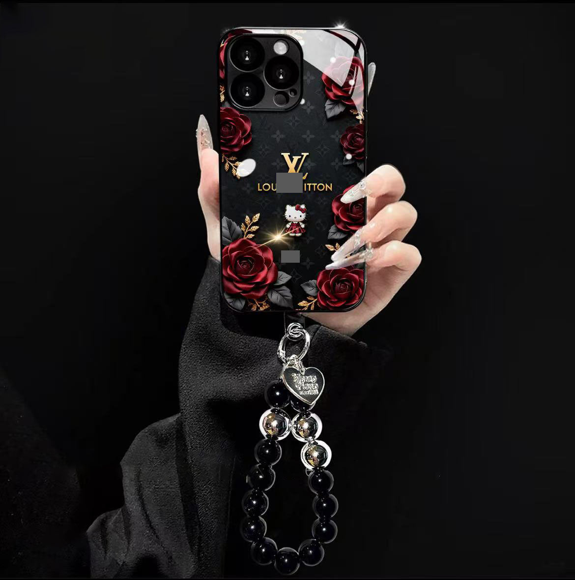 #D02  スマホケース  ハンドストラップ付きスマホケース  耐衝撃・防振性能に優れ、iPhone に対応