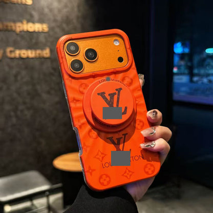 スマホケース  高級感マグネット式スマホケース  マグネットスタンド付き  ダブルV  耐衝撃・防振性能に優れ、高級感あふれるスマホケースで、iPhone14~17 に対応