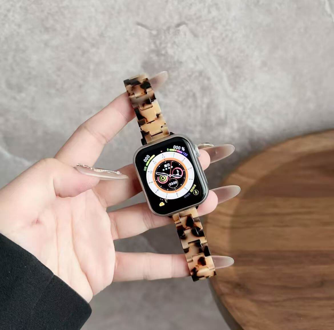 アップルウォッチストラップ  Apple Watch  樹脂製バンド  iWatch ストラップ 38mm～49mm 対応