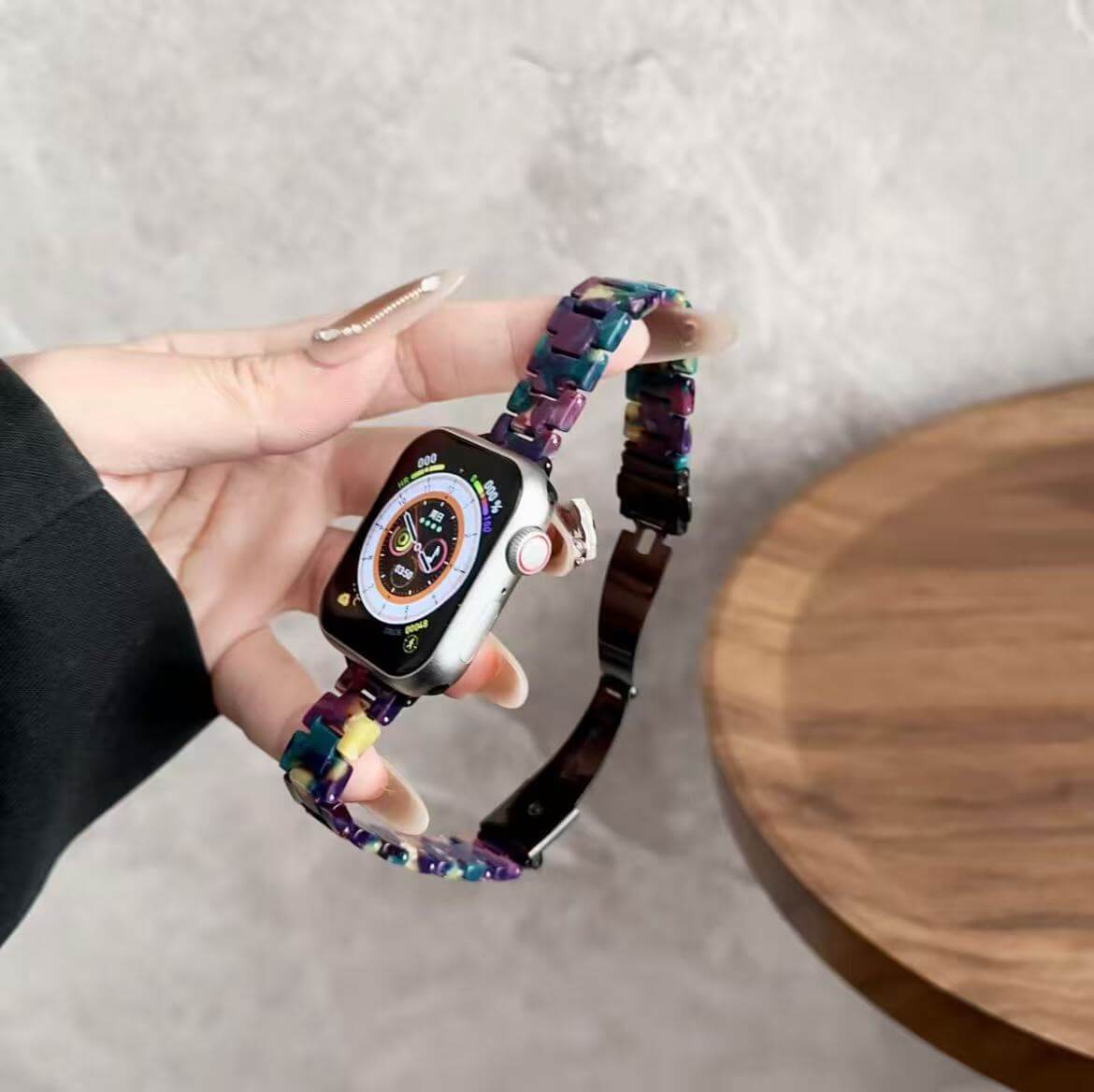 アップルウォッチストラップ  Apple Watch  樹脂製バンド  iWatch ストラップ 38mm～49mm 対応