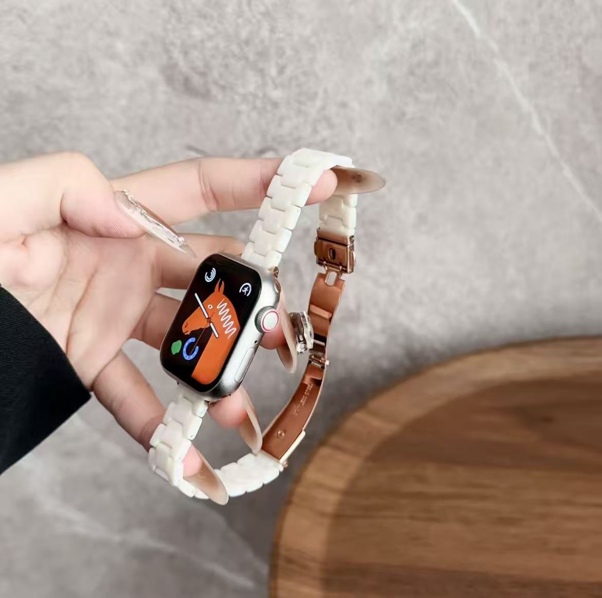 アップルウォッチストラップ  Apple Watch  樹脂製バンド  iWatch ストラップ 38mm～49mm 対応