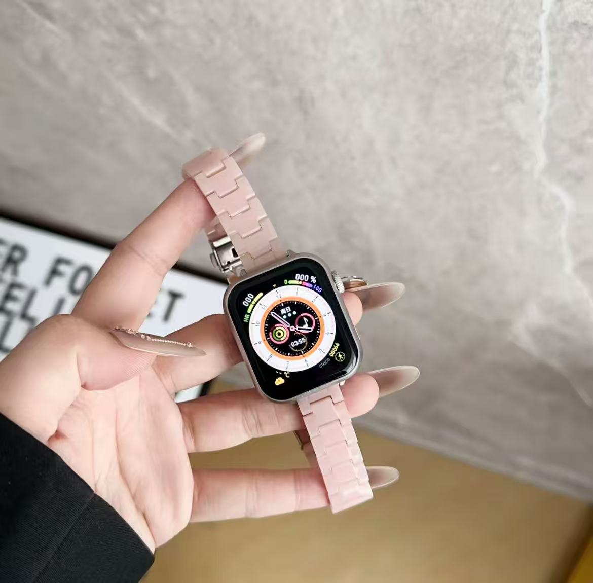 アップルウォッチストラップ  Apple Watch  樹脂製バンド  iWatch ストラップ 38mm～49mm 対応