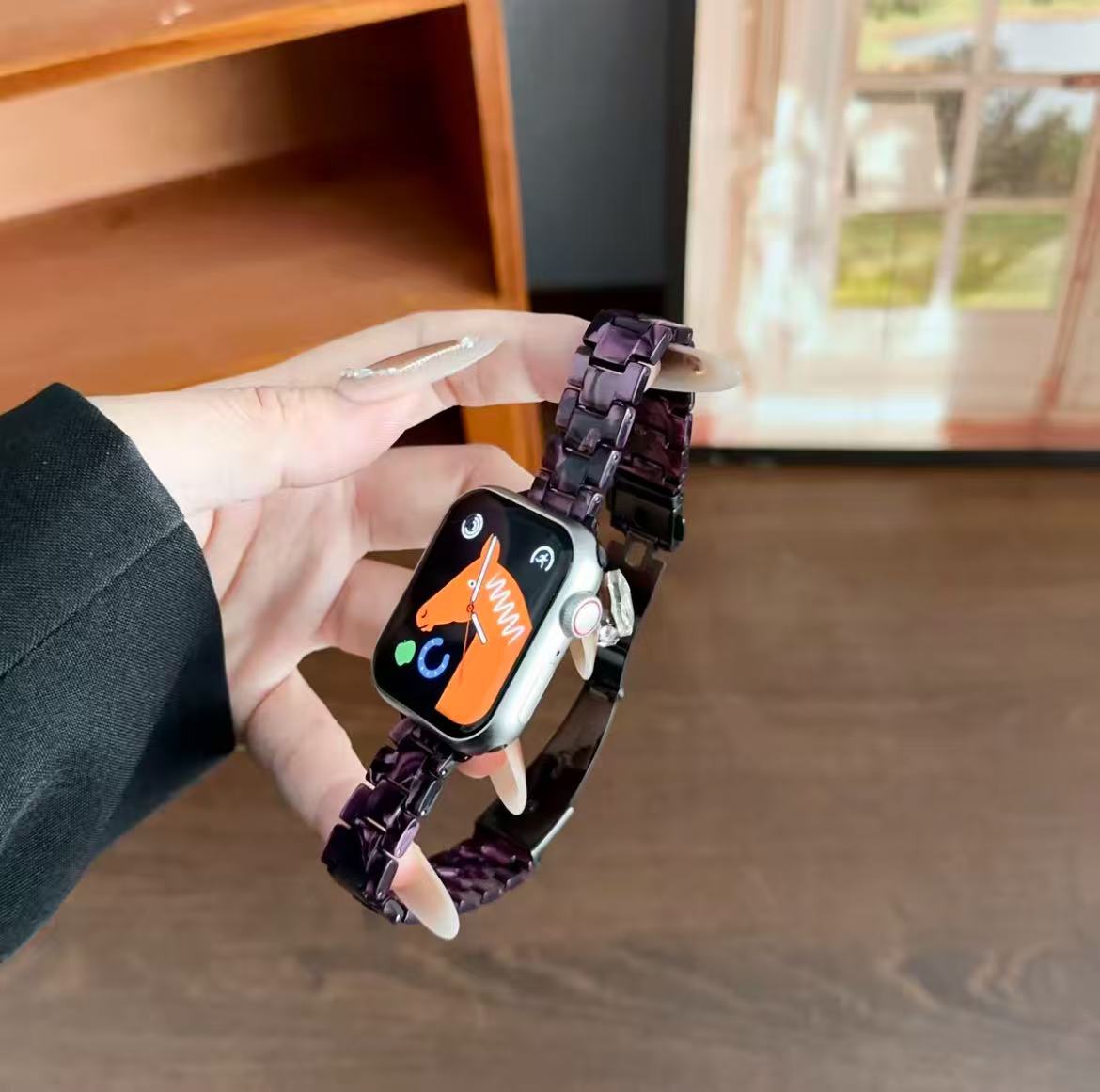 アップルウォッチストラップ  Apple Watch  樹脂製バンド  iWatch ストラップ 38mm～49mm 対応