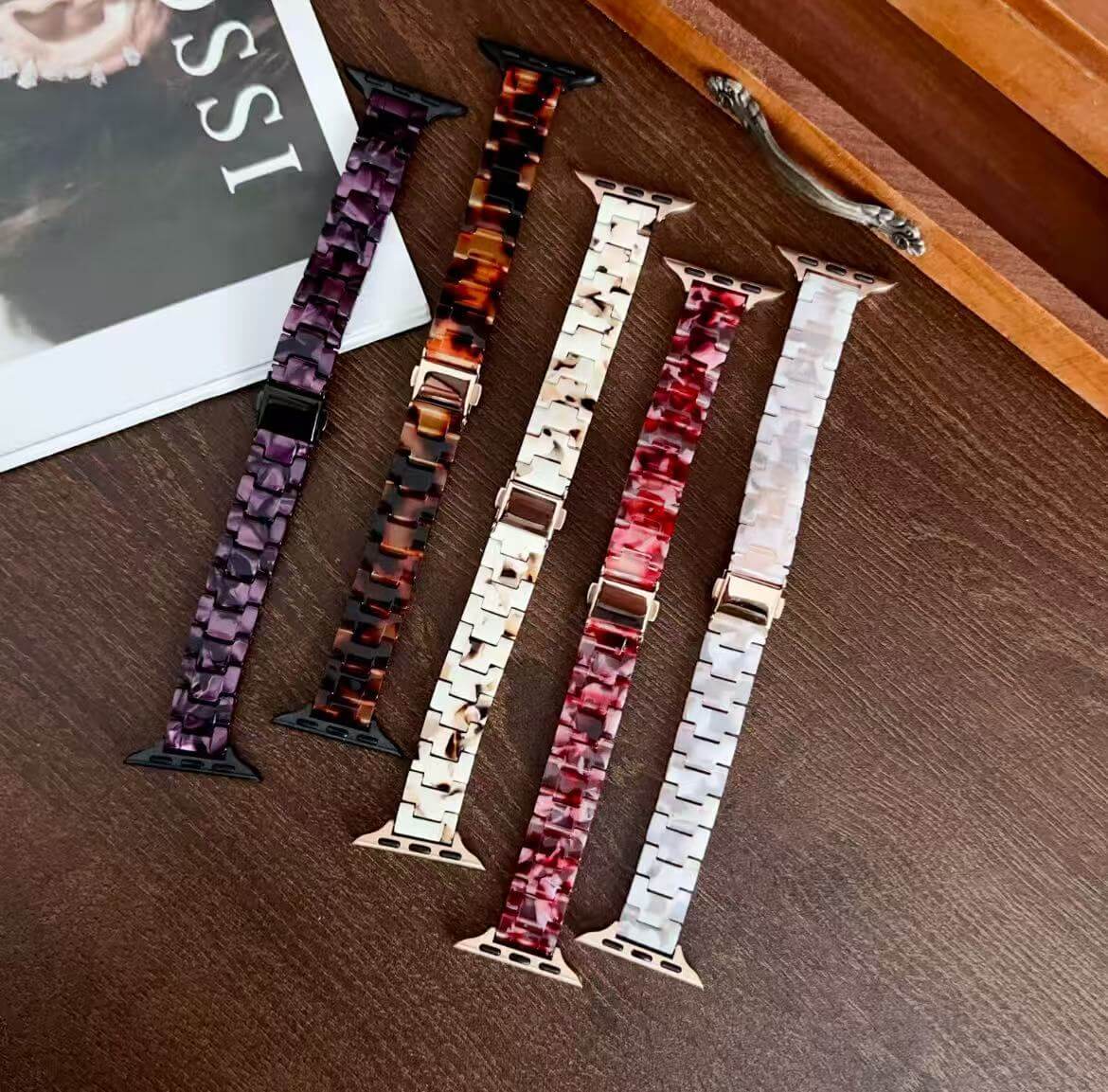 アップルウォッチストラップ  Apple Watch  樹脂製バンド  iWatch ストラップ 38mm～49mm 対応