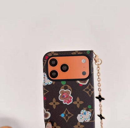 #415  スマホケース  手帳型スマホケース    耐衝撃・防振性能に優れ、iPhoneに対応