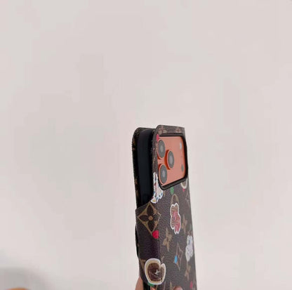 #415  スマホケース  手帳型スマホケース    耐衝撃・防振性能に優れ、iPhoneに対応