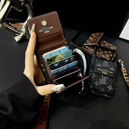 #305  スマホケース   カード入れ付きスマホケース    耐衝撃・防振性能に優れ、iPhone に対応
