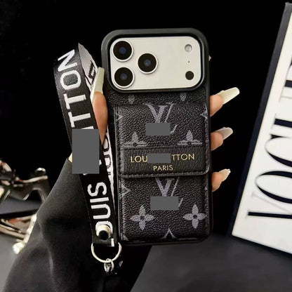 #305  スマホケース   カード入れ付きスマホケース    耐衝撃・防振性能に優れ、iPhone に対応