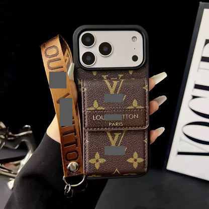 #305  スマホケース   カード入れ付きスマホケース    耐衝撃・防振性能に優れ、iPhone に対応