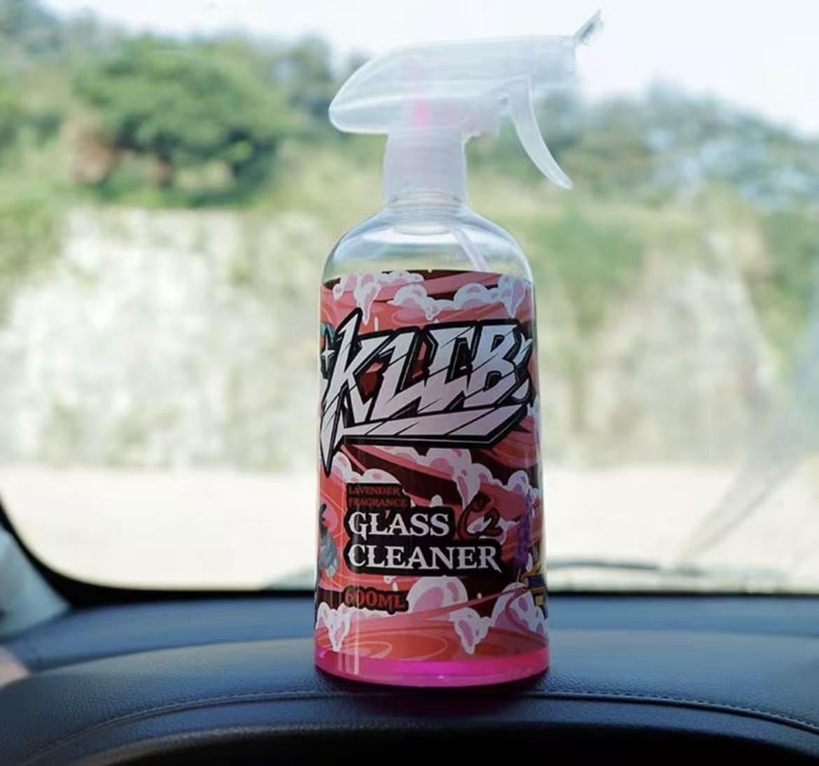 KLCB C2 ガラス拭き液 車用クリーニングウォーター カラス液 視界革命  600ml