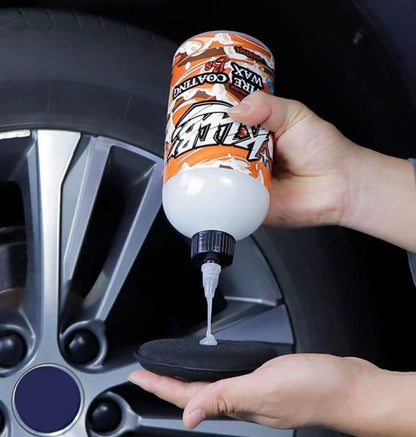 KLCB B8 タイヤコーティング剤 黒色強化 光沢アップ 防水防塵 タイヤ保護 車コーティング