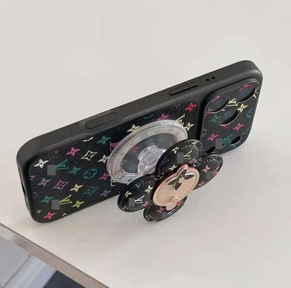 #M05  スマホケース  マグネット機能付きスタンドスマホケース   耐衝撃・防振性能に優れ、iPhone に対応