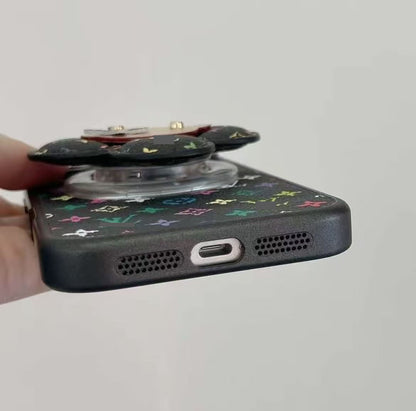 #M05  スマホケース  マグネット機能付きスタンドスマホケース   耐衝撃・防振性能に優れ、iPhone に対応