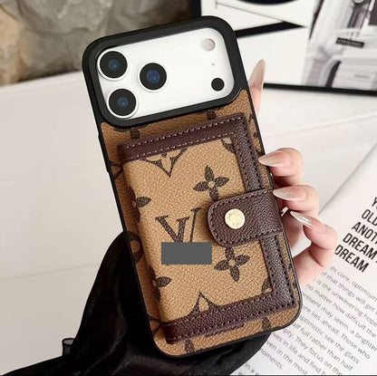 #303  スマホケース  カードポケット付きスマホケース   耐衝撃・防振性能に優れ、iPhoneに対応