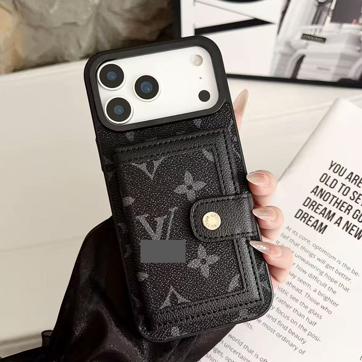 #303  スマホケース  カードポケット付きスマホケース   耐衝撃・防振性能に優れ、iPhoneに対応